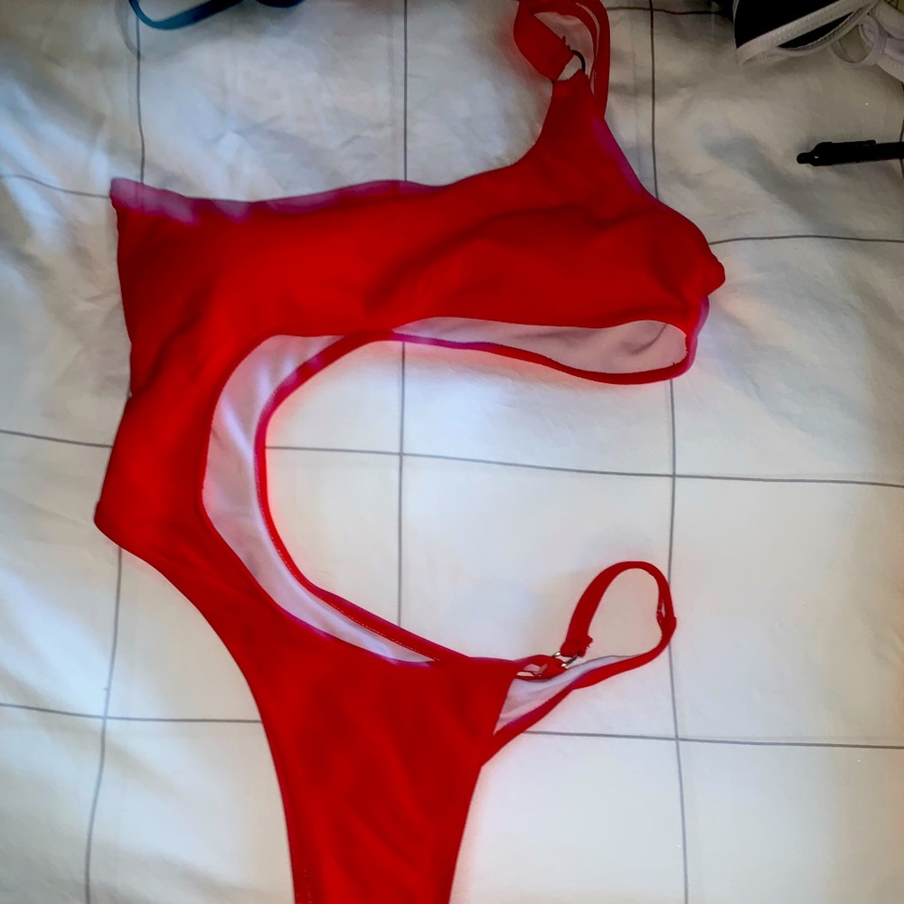Swimsuit - cut out one piece